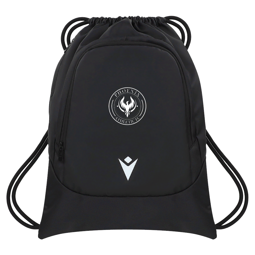 Phoenix Athletic FC Quest Drawstring Bag Black