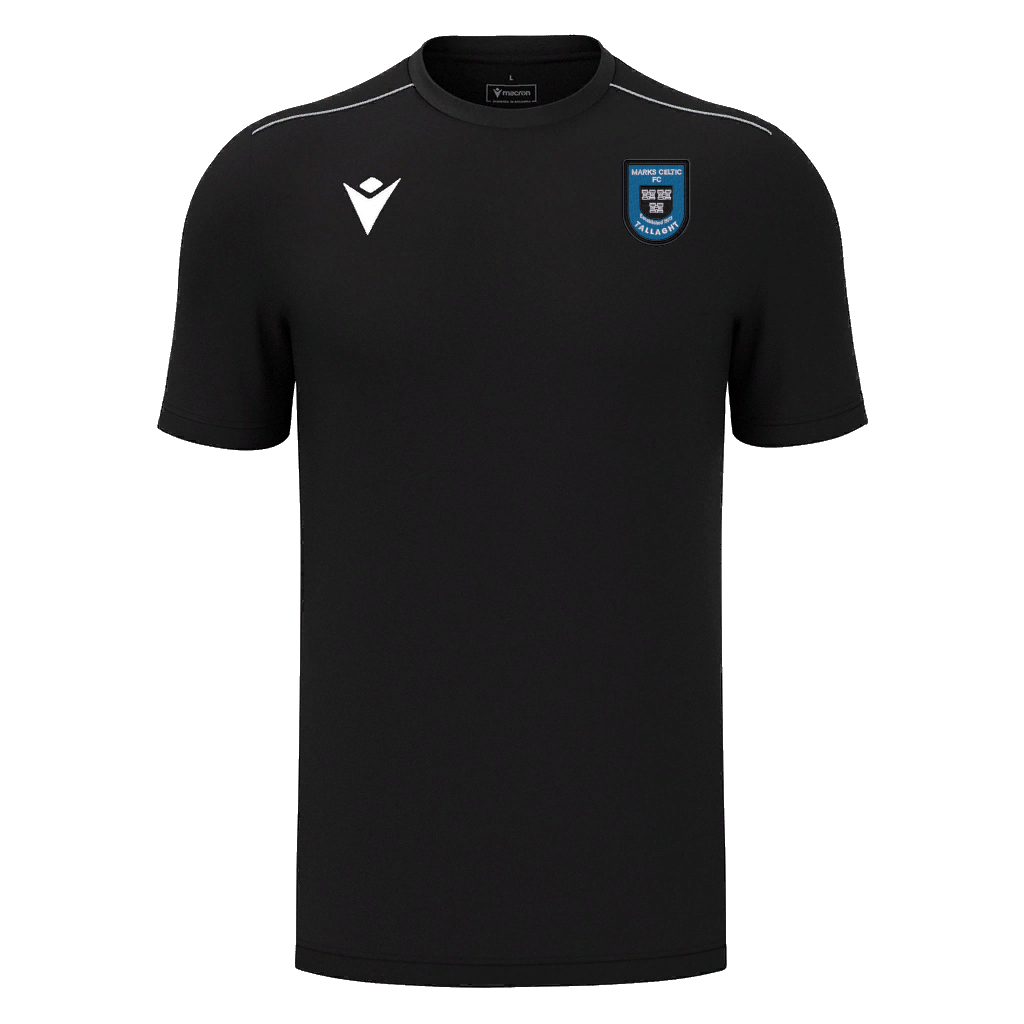 Marks Celtic FC Adults Rigel Hero Shirt SS Black
