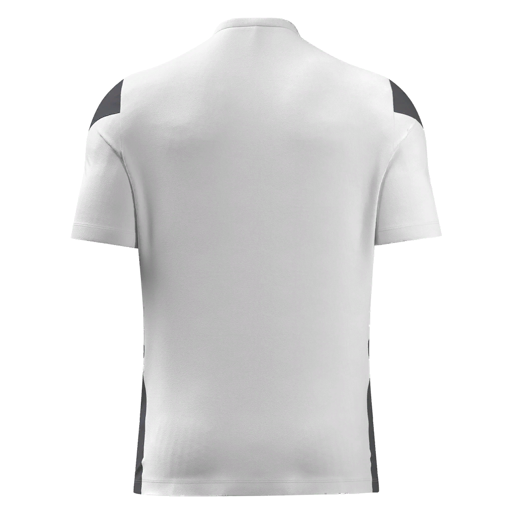 Tallaght United FC Adult Polis Shirt SS White & Anthracite
