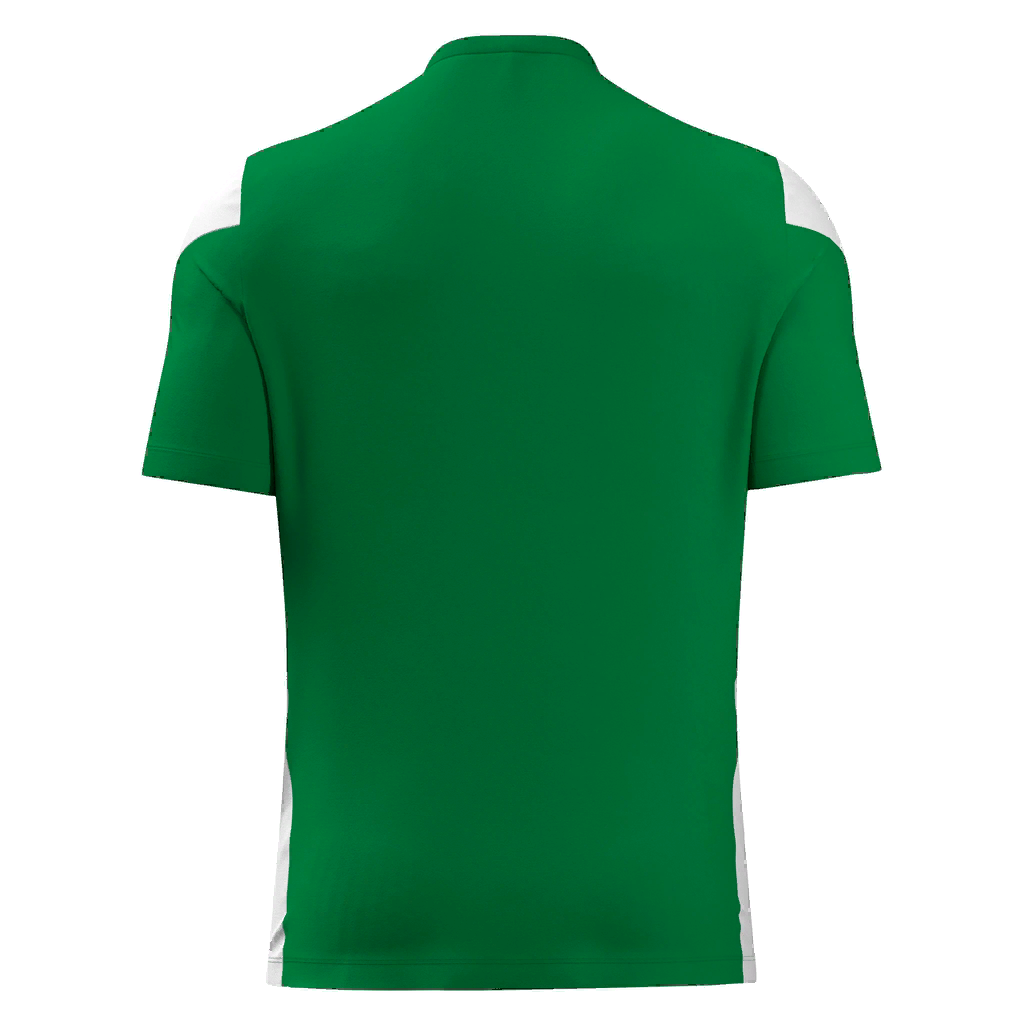Setanta Soccer Youth Polis Shirt SS Green & White