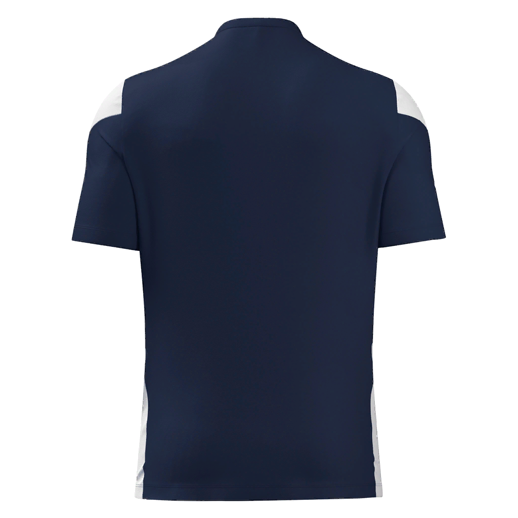 St Brendan's United Polis Shirt SS Navy & White