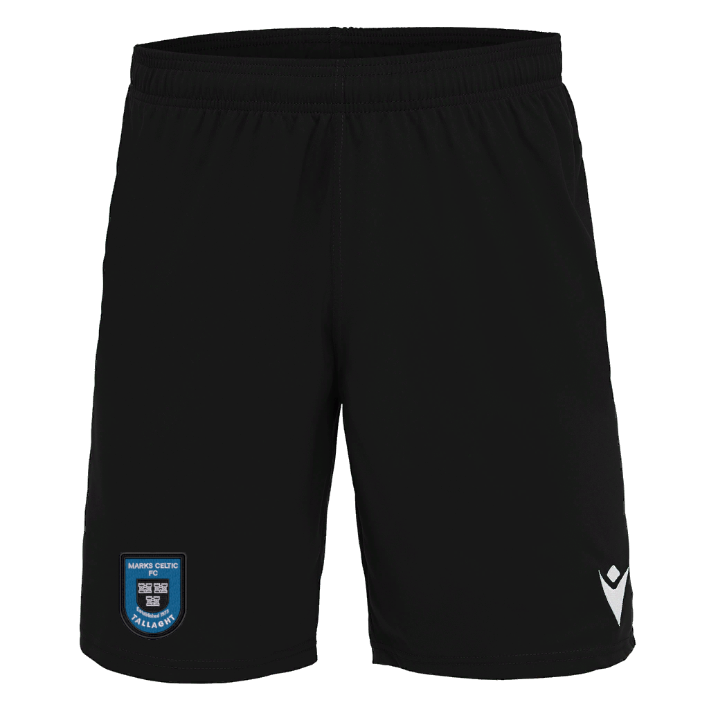 Marks Celtic FC Kids Mesa Hero Shorts Black
