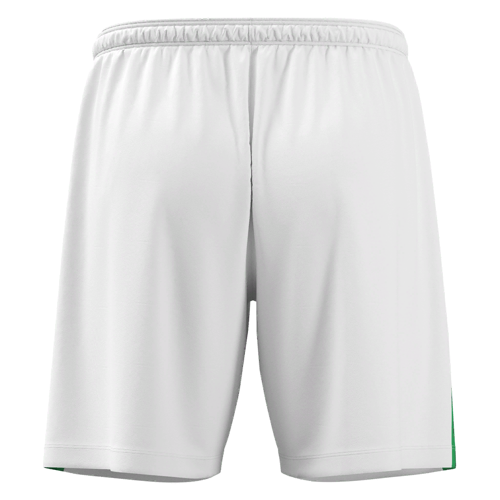 Baldoyle United FC Adult Skara Shorts White & Green