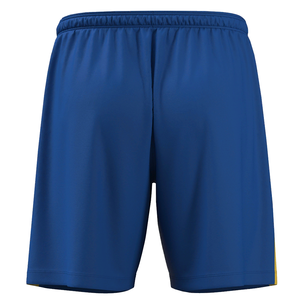 Fatima Rangers FC Skara Eco Shorts Royal Blue & Yellow
