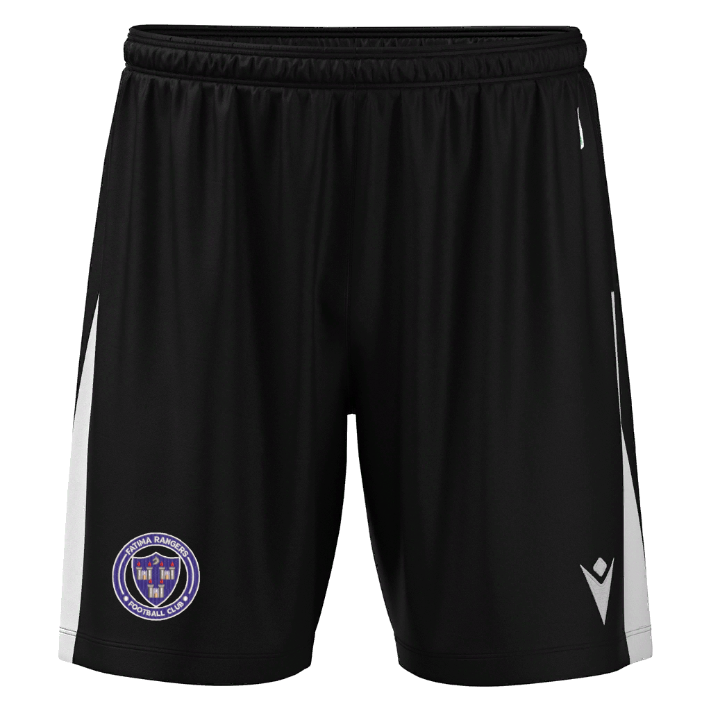 Fatima Rangers FC Skara Eco Shorts Black & White