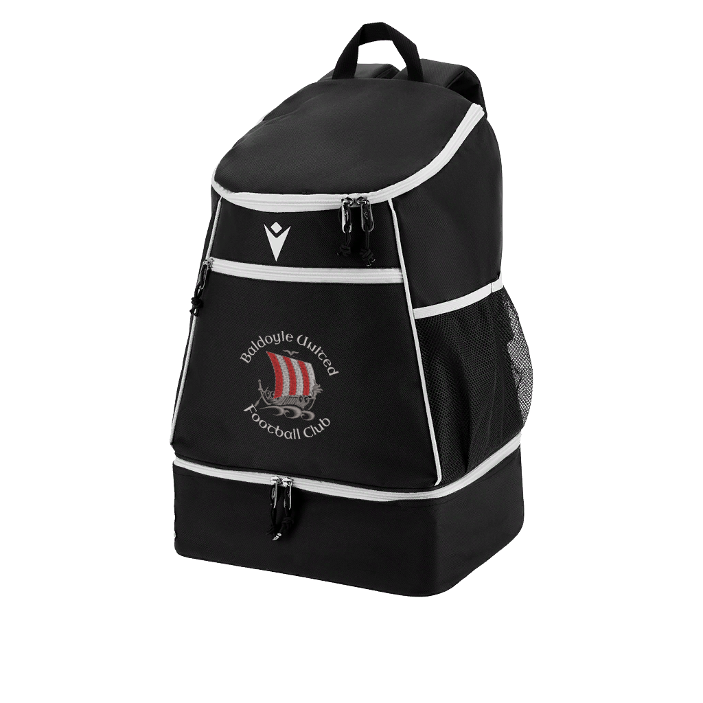 Baldoyle United FC Maxi Path Backpack Black