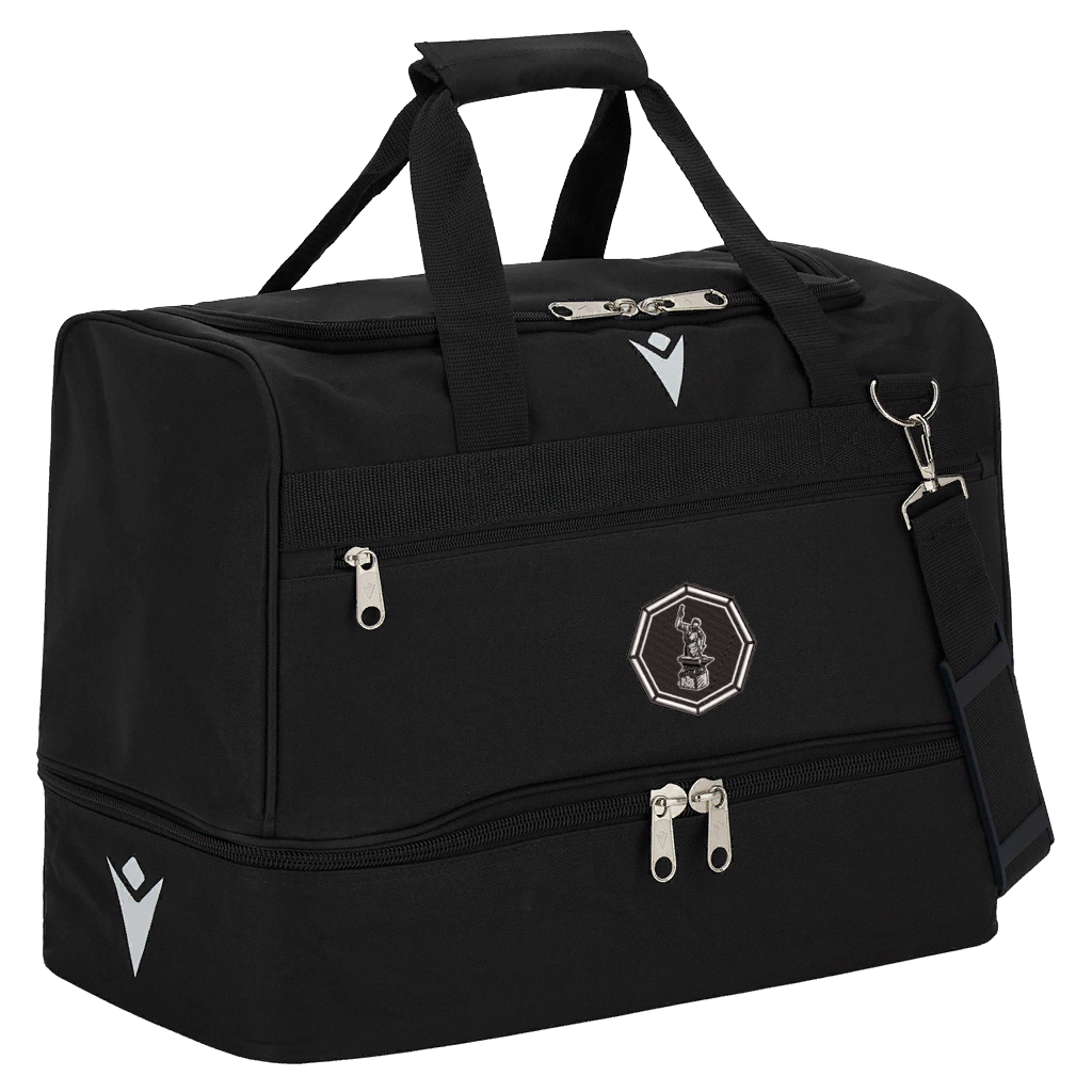 Black Forge FC Rocket Holdall Bag Black