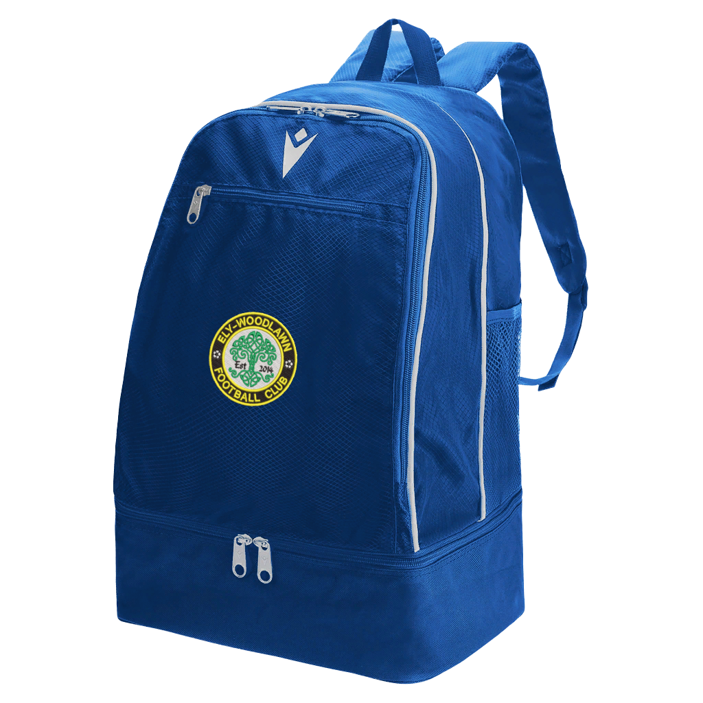 ELY Woodlawn FC Maxi Academy Evo Back Pack Royal Blue