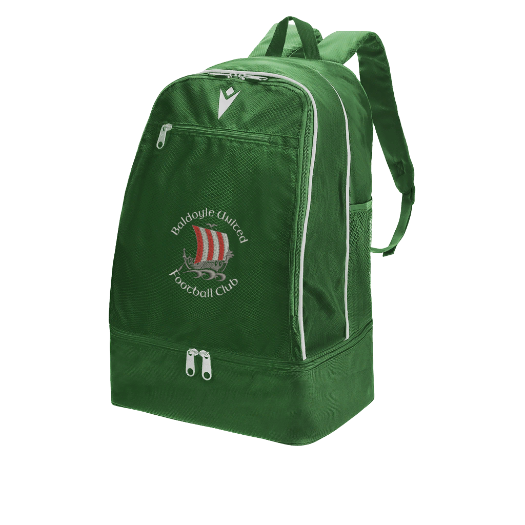 Baldoyle United FC Maxi-Academy Evo Backpack Green