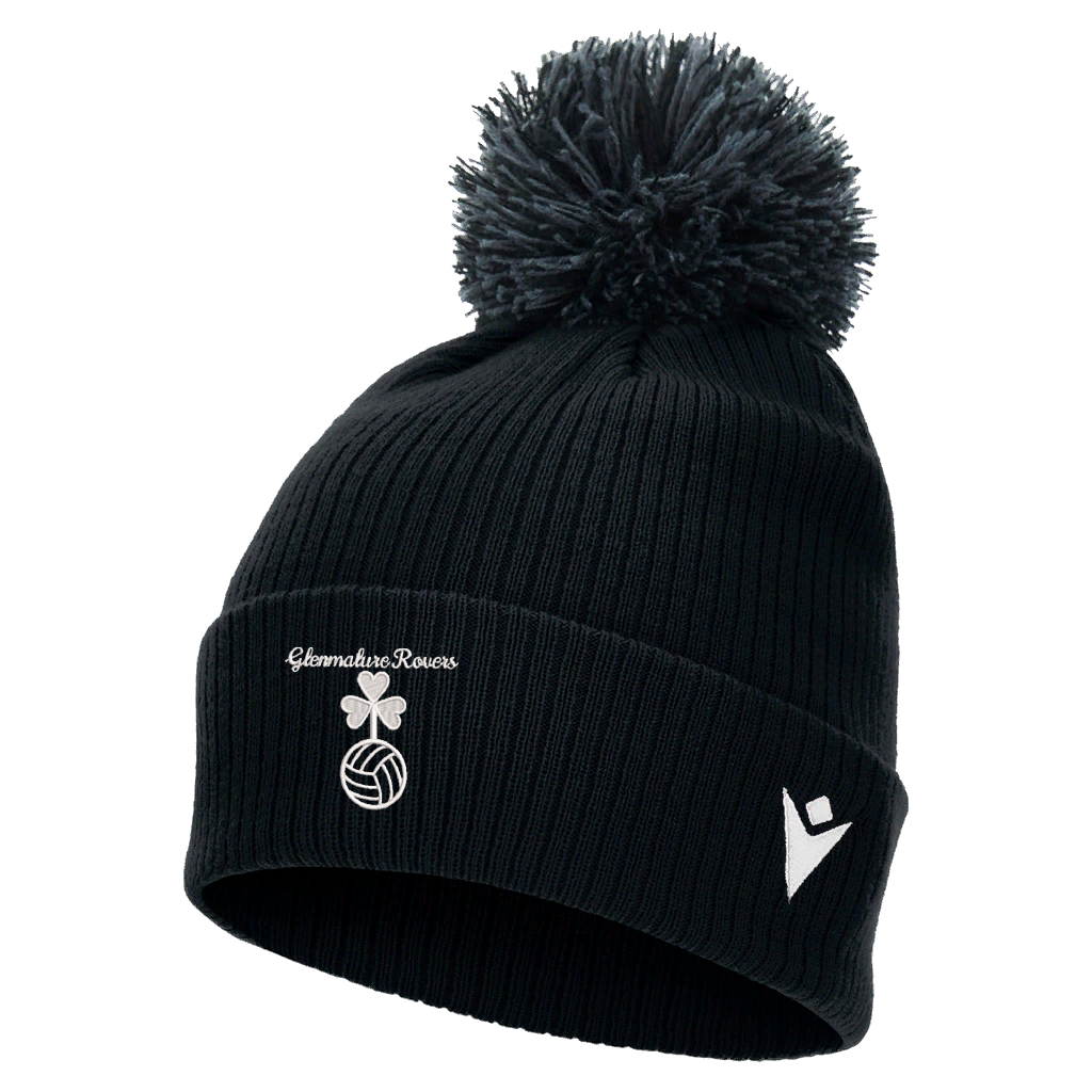 Glenmalure Rovers FC Snow Pom Pom Black