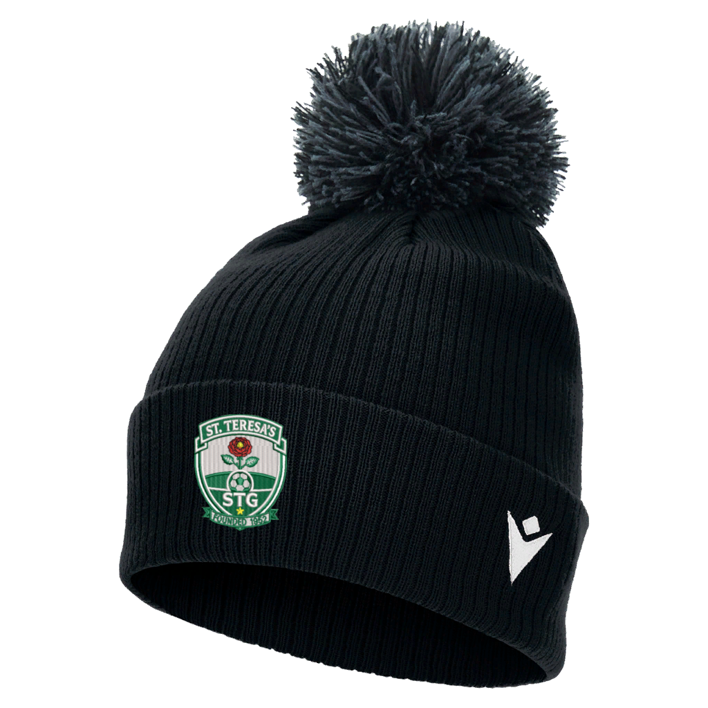 St Teresa's Gardends Snow Pom Pom Beanie