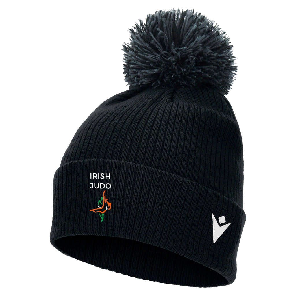 Irish Judo Snow Pom Pom Beanie