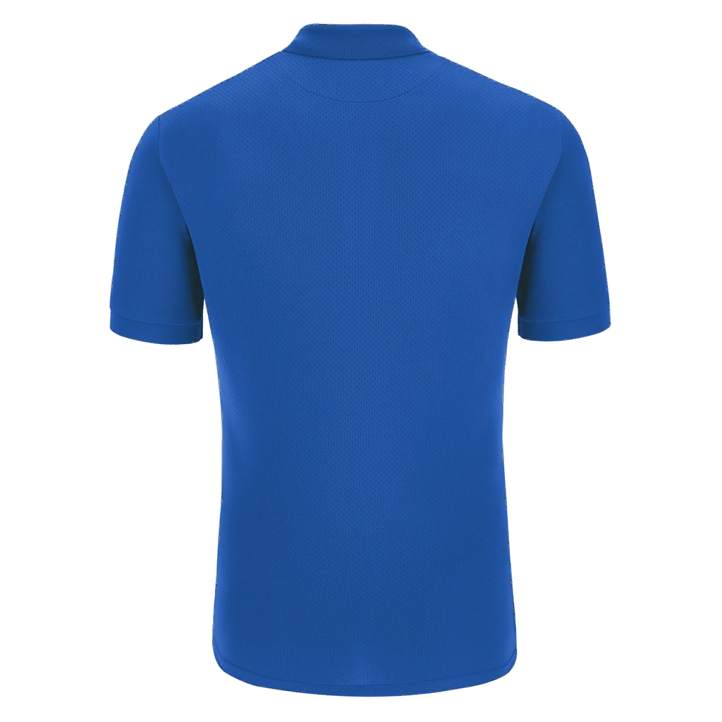 Bluebell United FC Adult Rap Polo Royal Blue & White