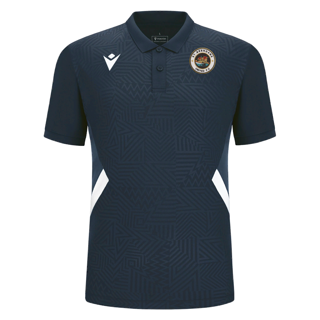 St Brendan's United Rap Polo Navy & White