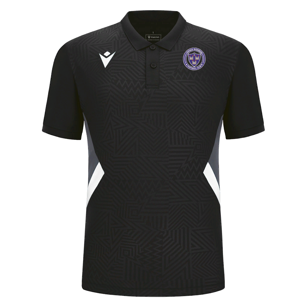 Fatima Rangers FC Rap Polo Black & White