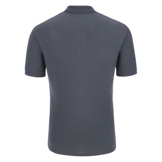 St Brendan's United Adult Rap Polo Anthracite & Neon Sky