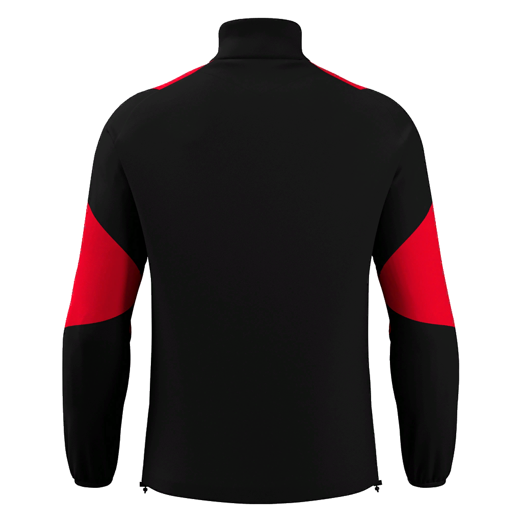 Steadfast United AFC Cuzco 1/4 Zip Black/ Red