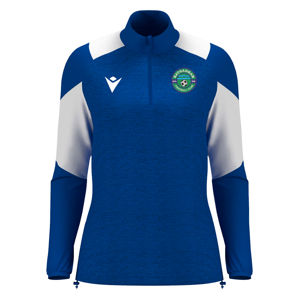 Rathangan FC Women's Chantico 1/4 Zip Royal Blue