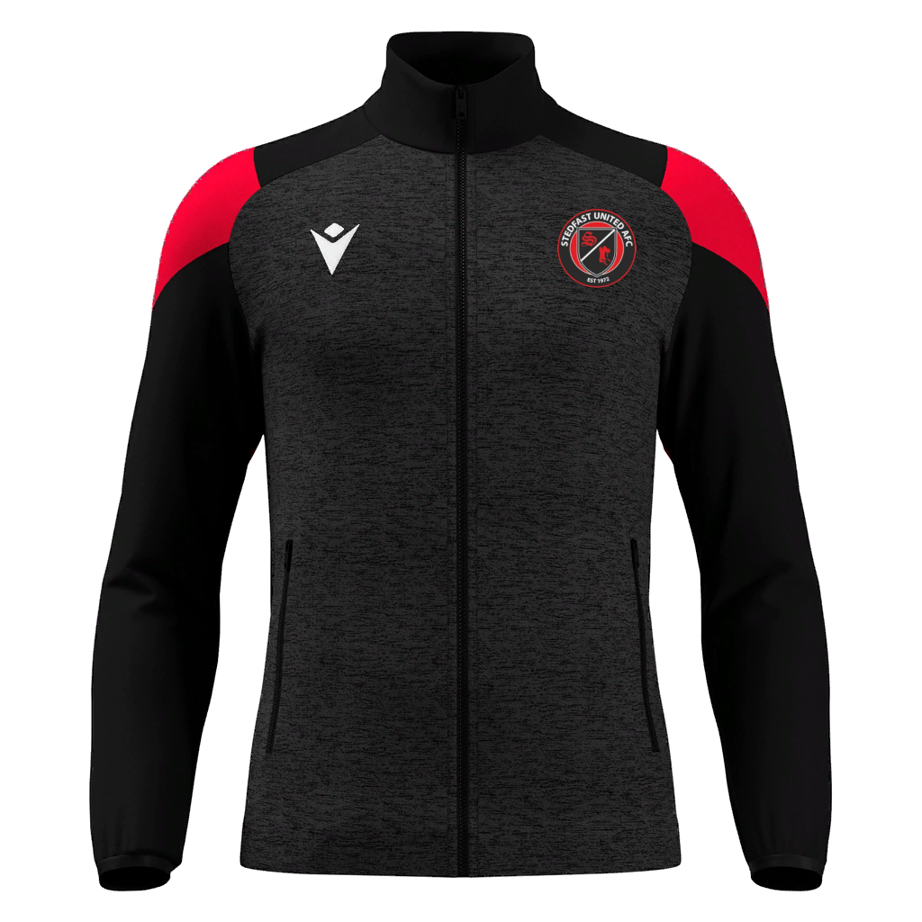 Stedfast United AFC Vanir Full Zip Black/ Red