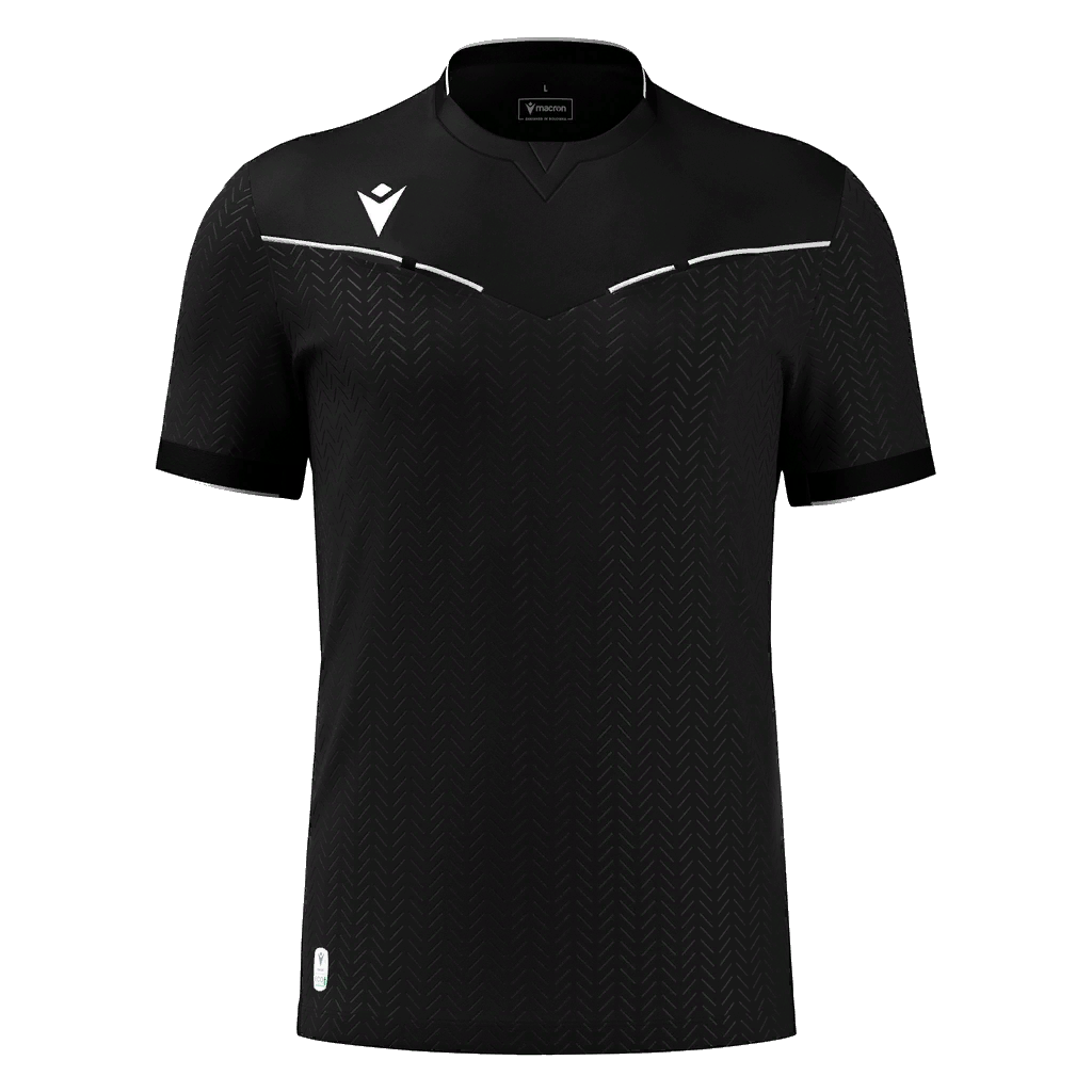 Ponnet Eco Referee Shirt SS Black