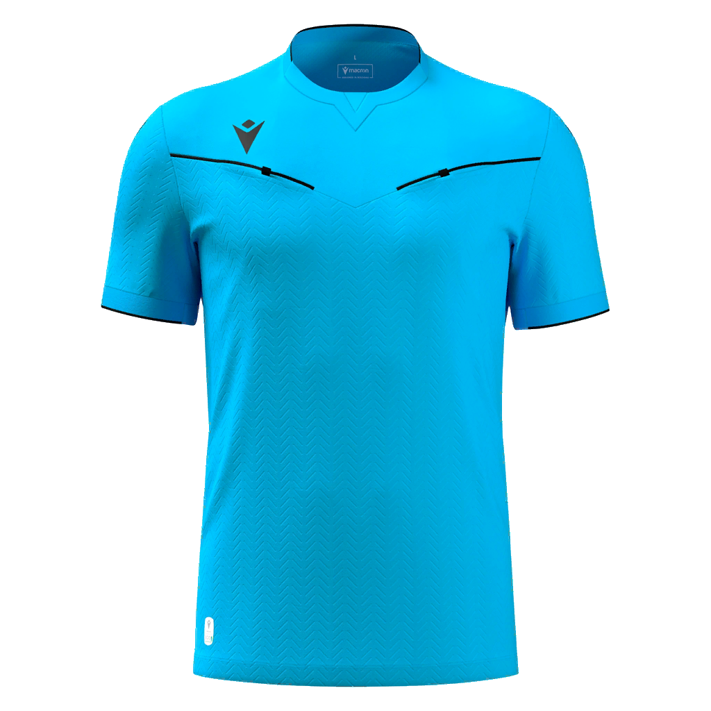 Ponnet Eco Referee Shirt SS Neon Sky