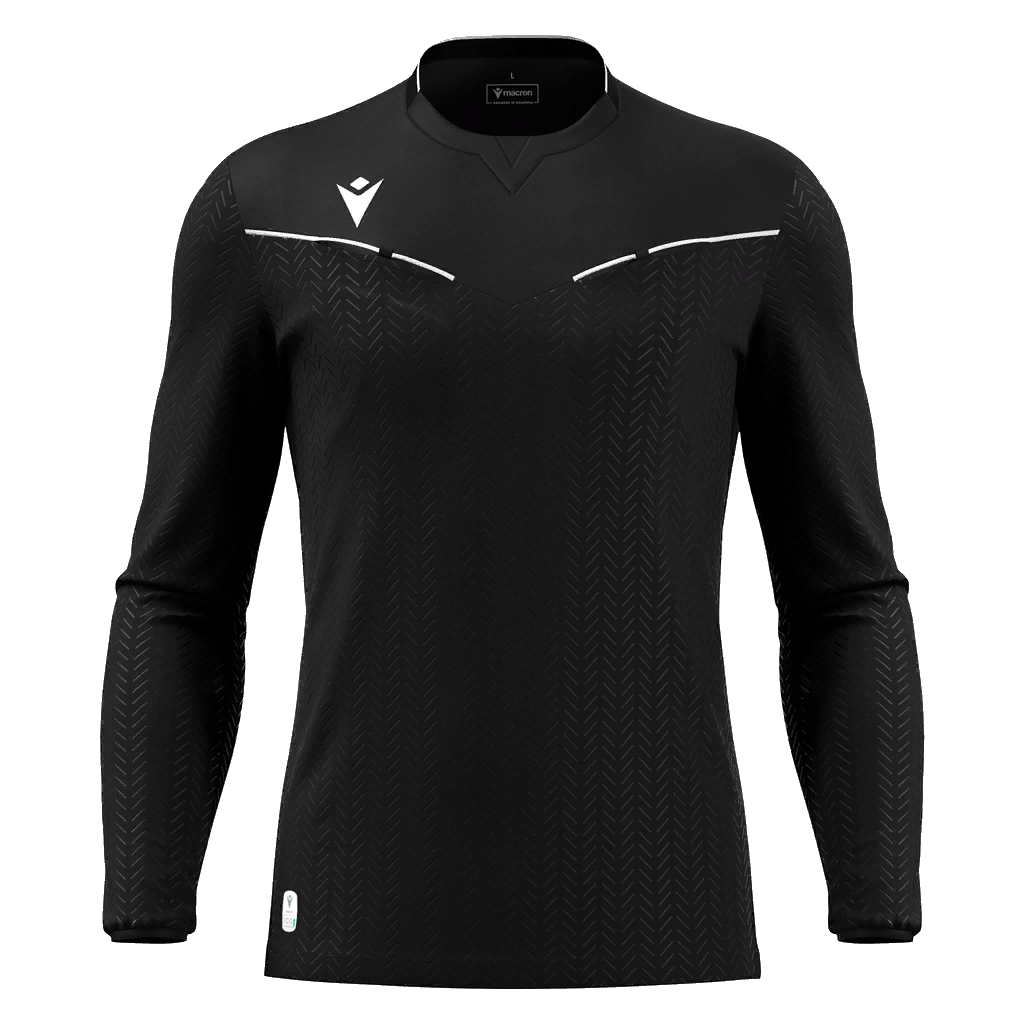 Ponnet Eco Referee Shirt LS Black