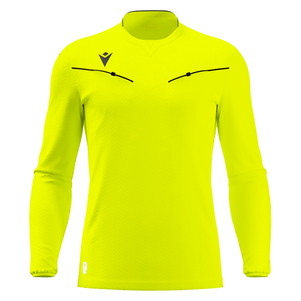 Ponnet Eco Referee Shirt LS Neon Yellow