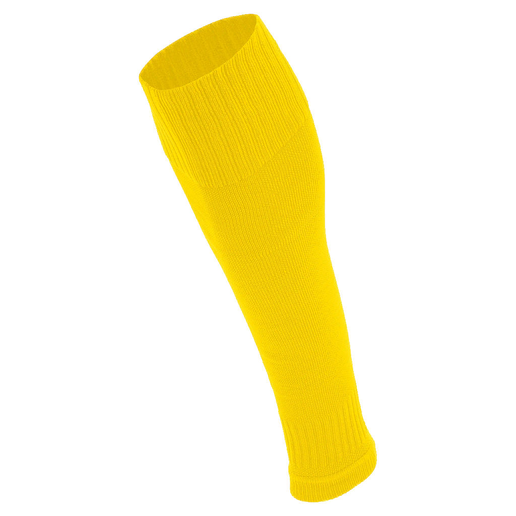Bluebell United FC Adult Sprint Evo Footless Socks Yellow