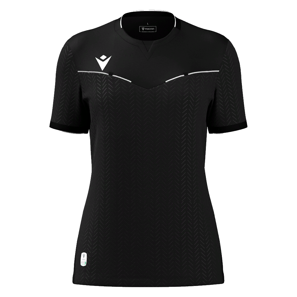Kateryn Eco Referee Shirt SS WMN Fit Black