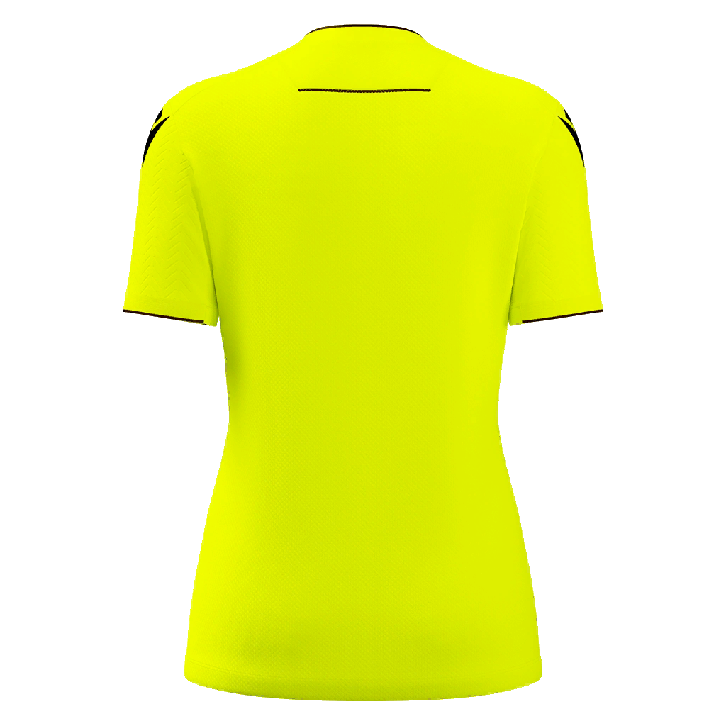 Kateryn Eco Referee Shirt SS WMN Fit Neon Yellow