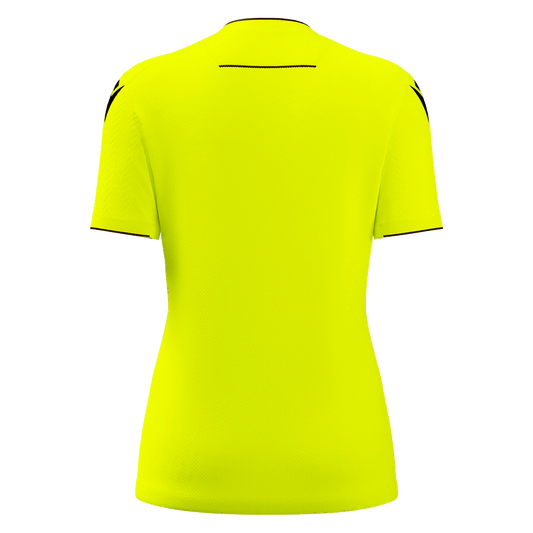 Kateryn Eco Referee Shirt SS WMN Fit Neon Yellow