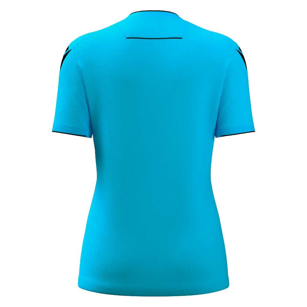 Kateryn Eco Referee Shirt SS WMN Fit Neon Sky