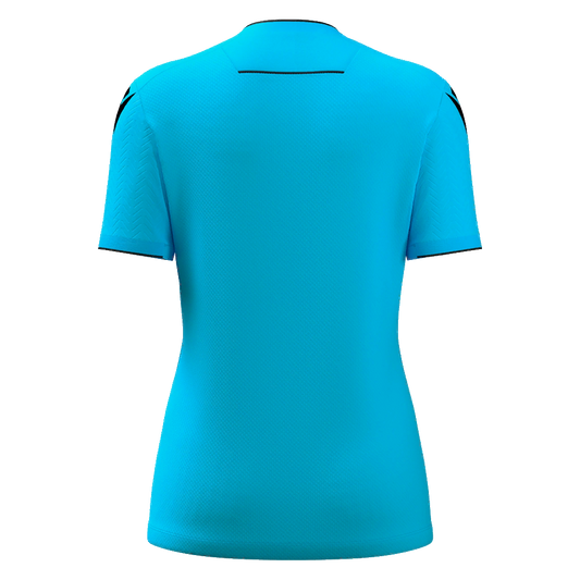 Kateryn Eco Referee Shirt SS WMN Fit Neon Sky