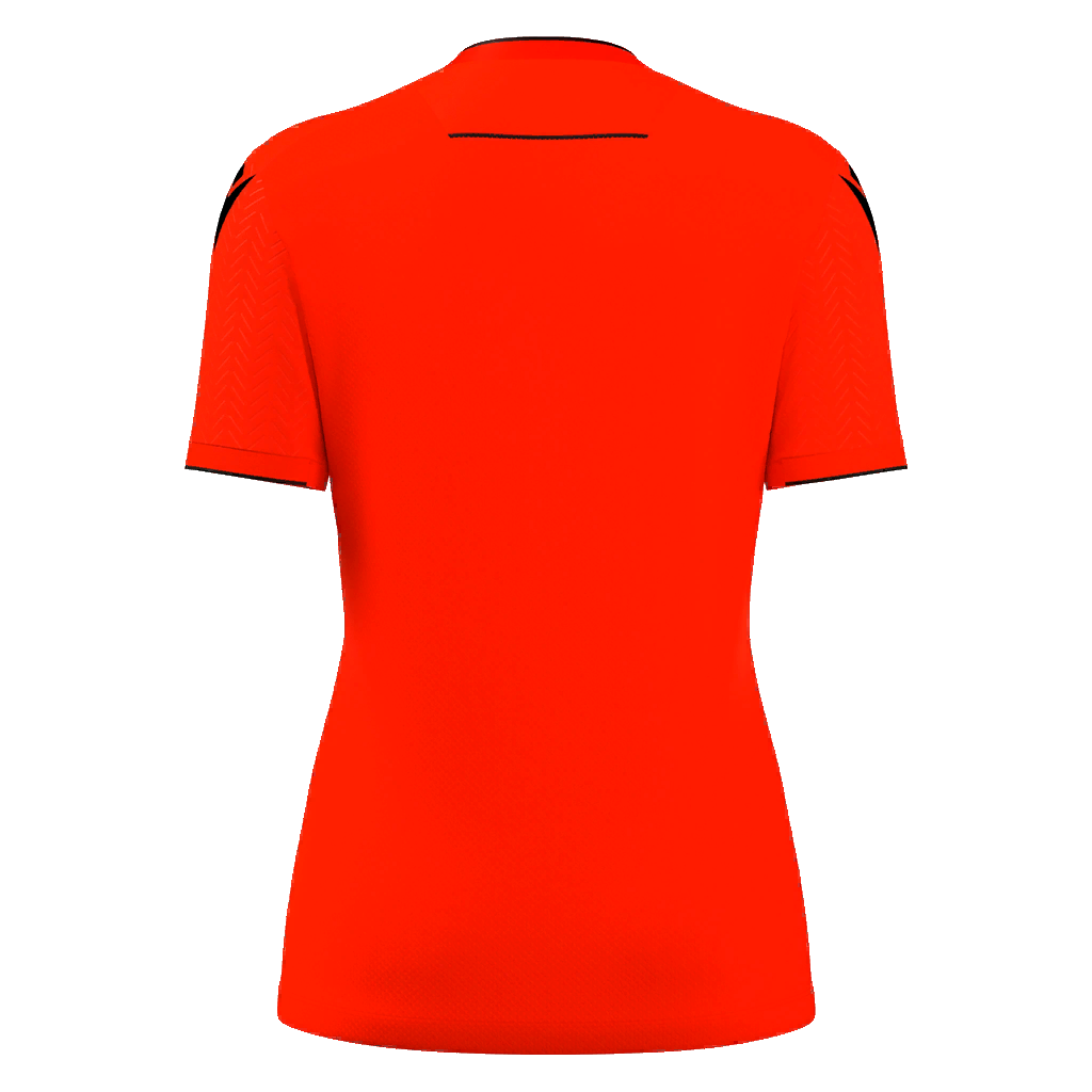 Kateryn Eco Referee Shirt SS WMN Fit Neon Red