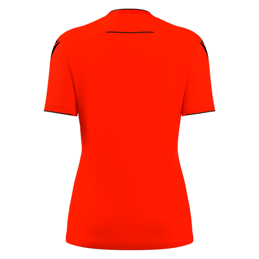 Kateryn Eco Referee Shirt SS WMN Fit Neon Red