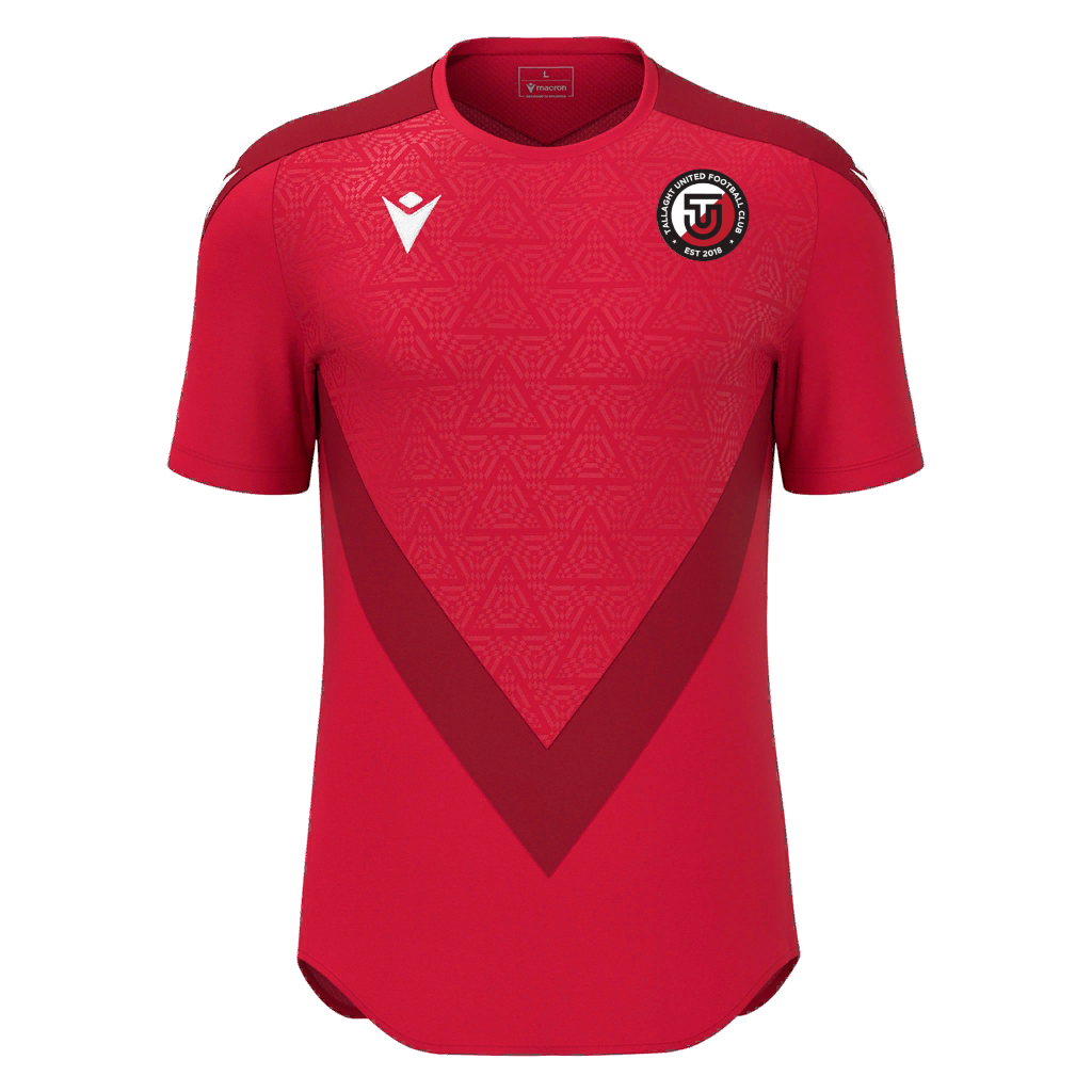 Tallaght United FC Adult Wisp Shirt SS Red
