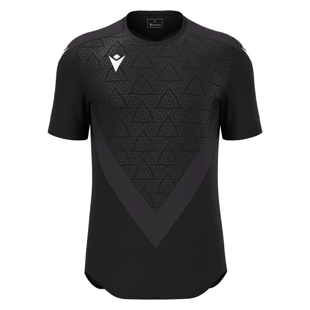 Referee Wisp Short Sleeve Warm-Up Top Black