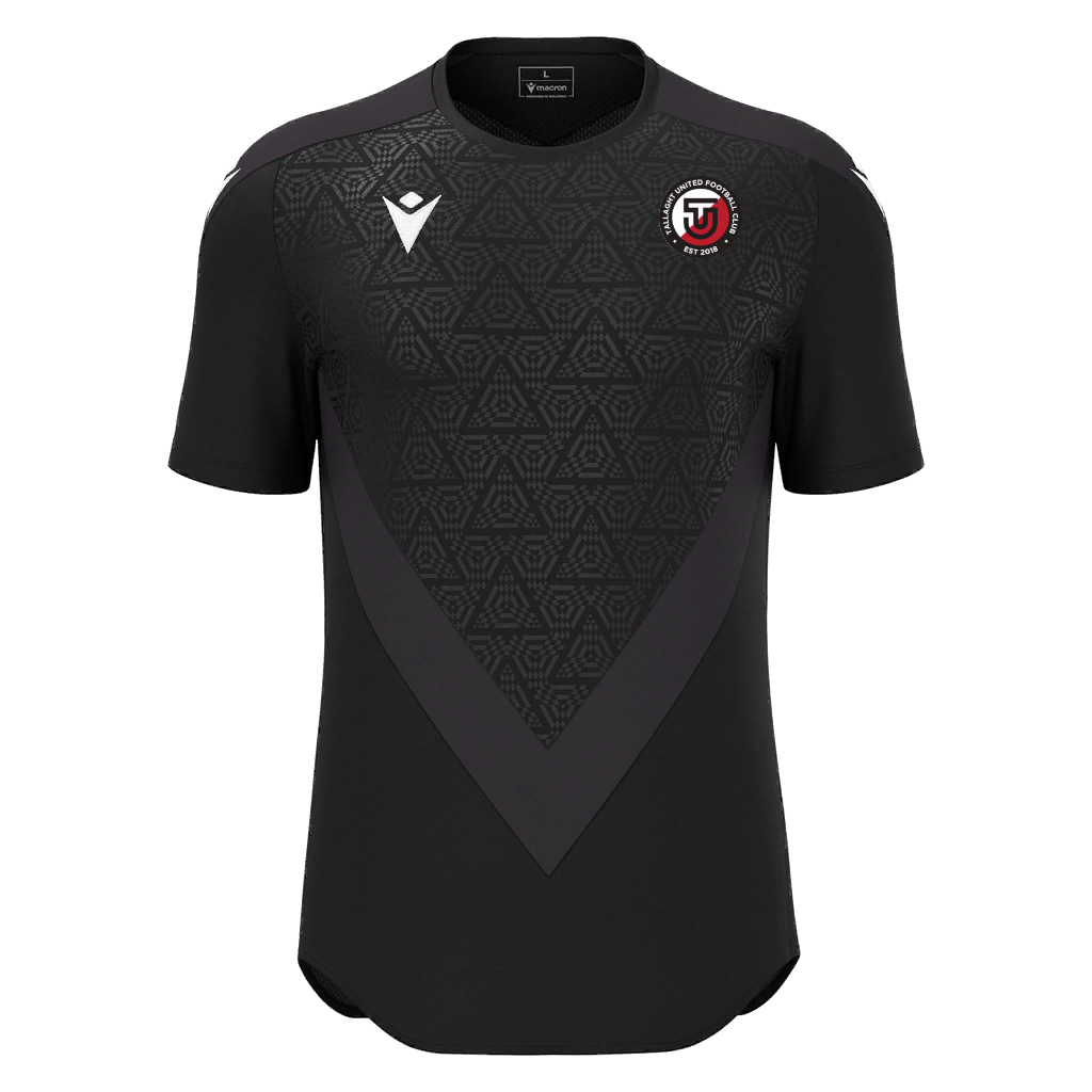 Tallaght United FC Adult Wisp Shirt SS Black