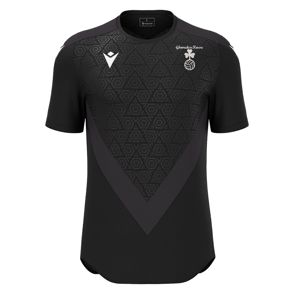 Glenmalure Rovers FC Wisp Shirt SS Black