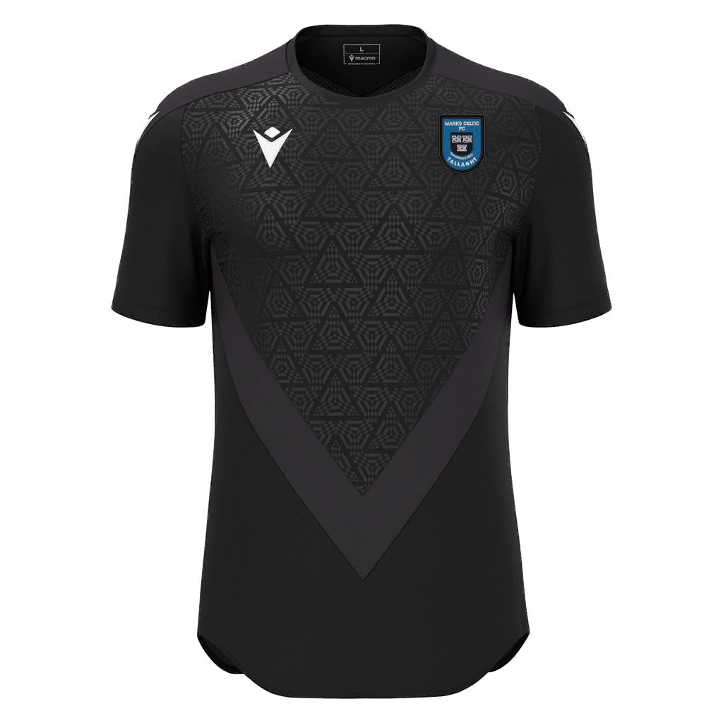 Marks Celtic FC Adult Wisp Shirt SS Black