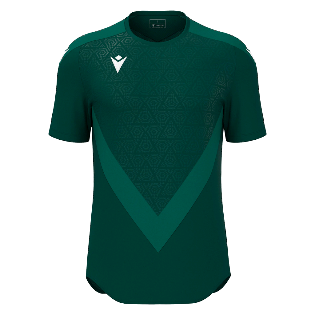 Referee Wisp Short Sleeve Warm-Up Top Bottle Green