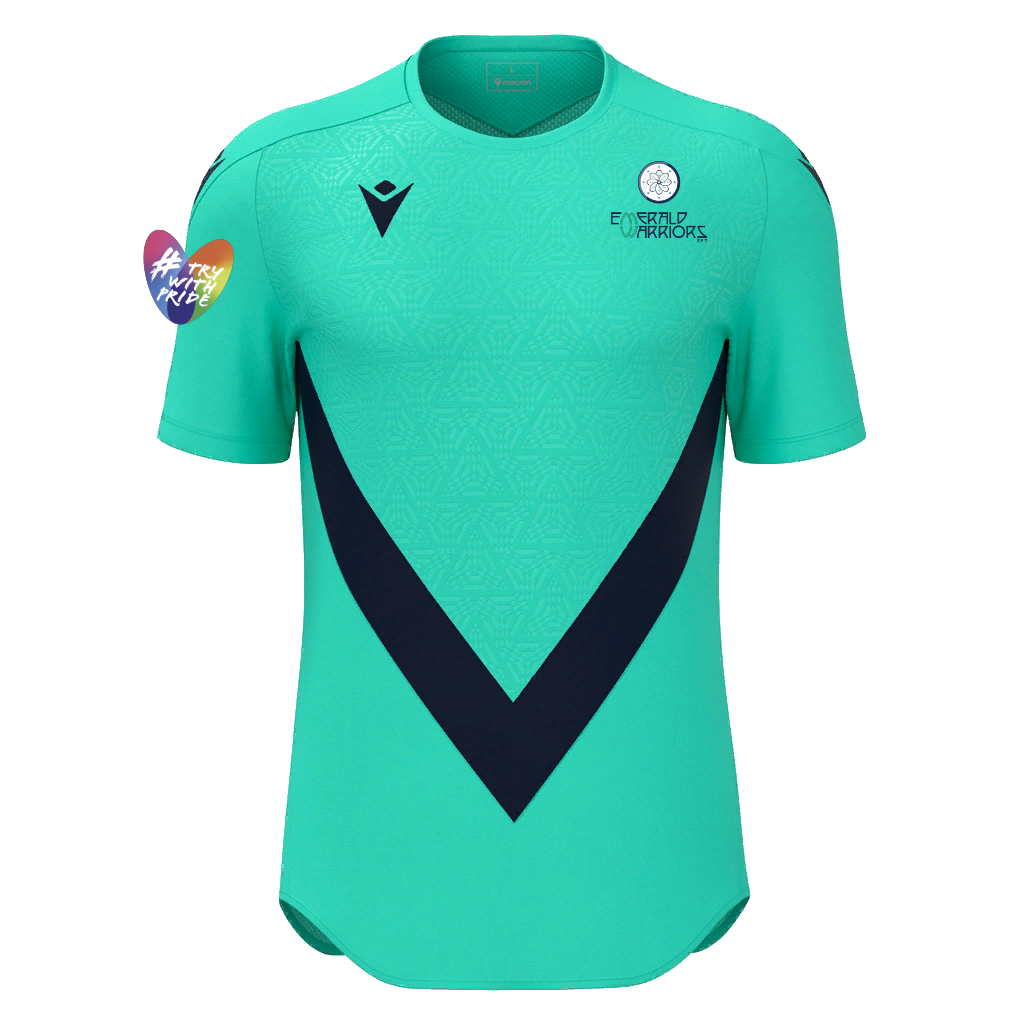 Emerald Warriors RFC Wisp Shirt SS Adults