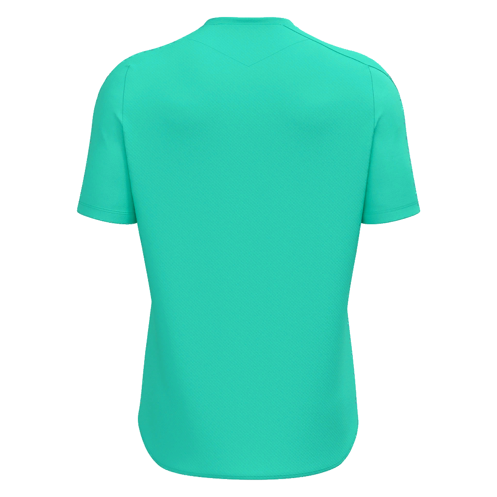 Irish Judo Wisp Shirt SS Turquoise/Navy