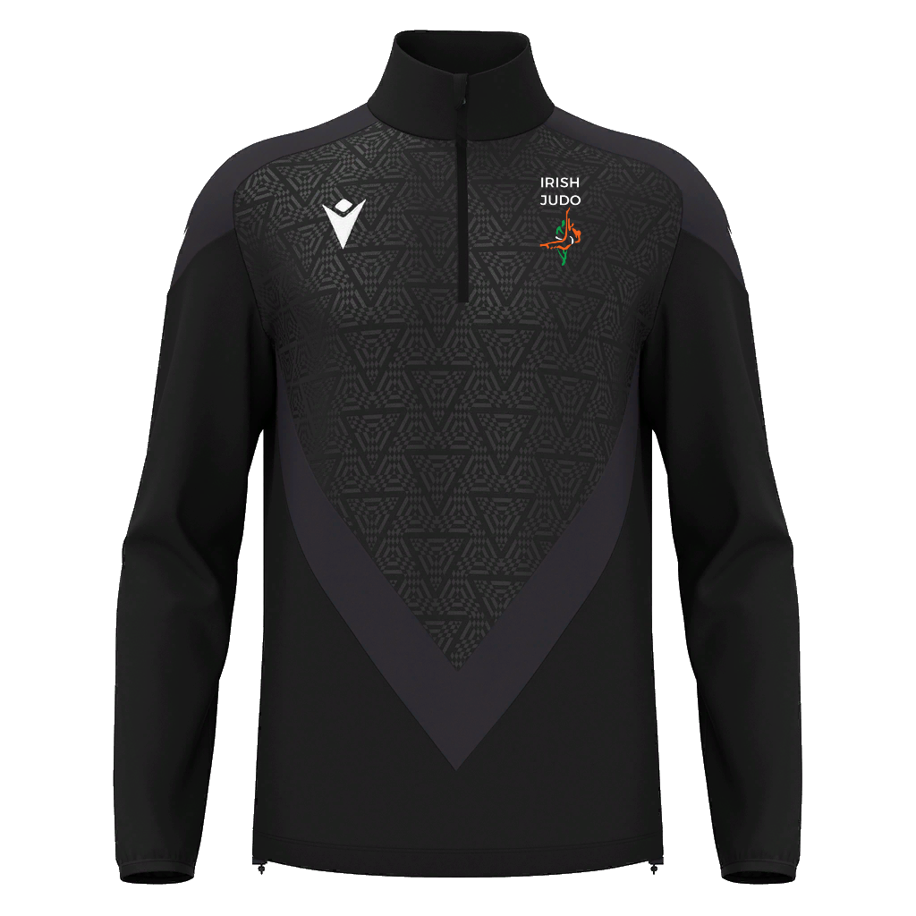 Irish Judo Anduin 1/4 Zip Top Black
