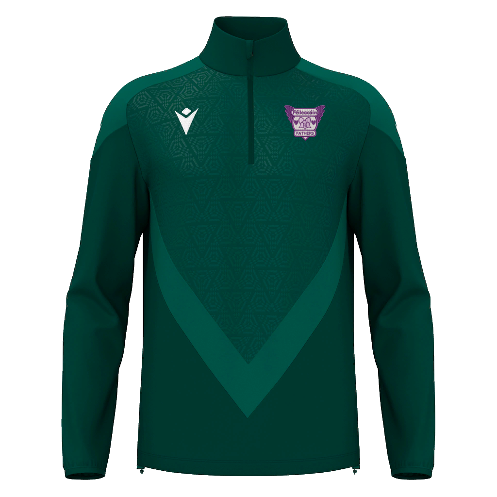 Feileacain Fathers Kids Anduin 1/4 Zip Bottle Green