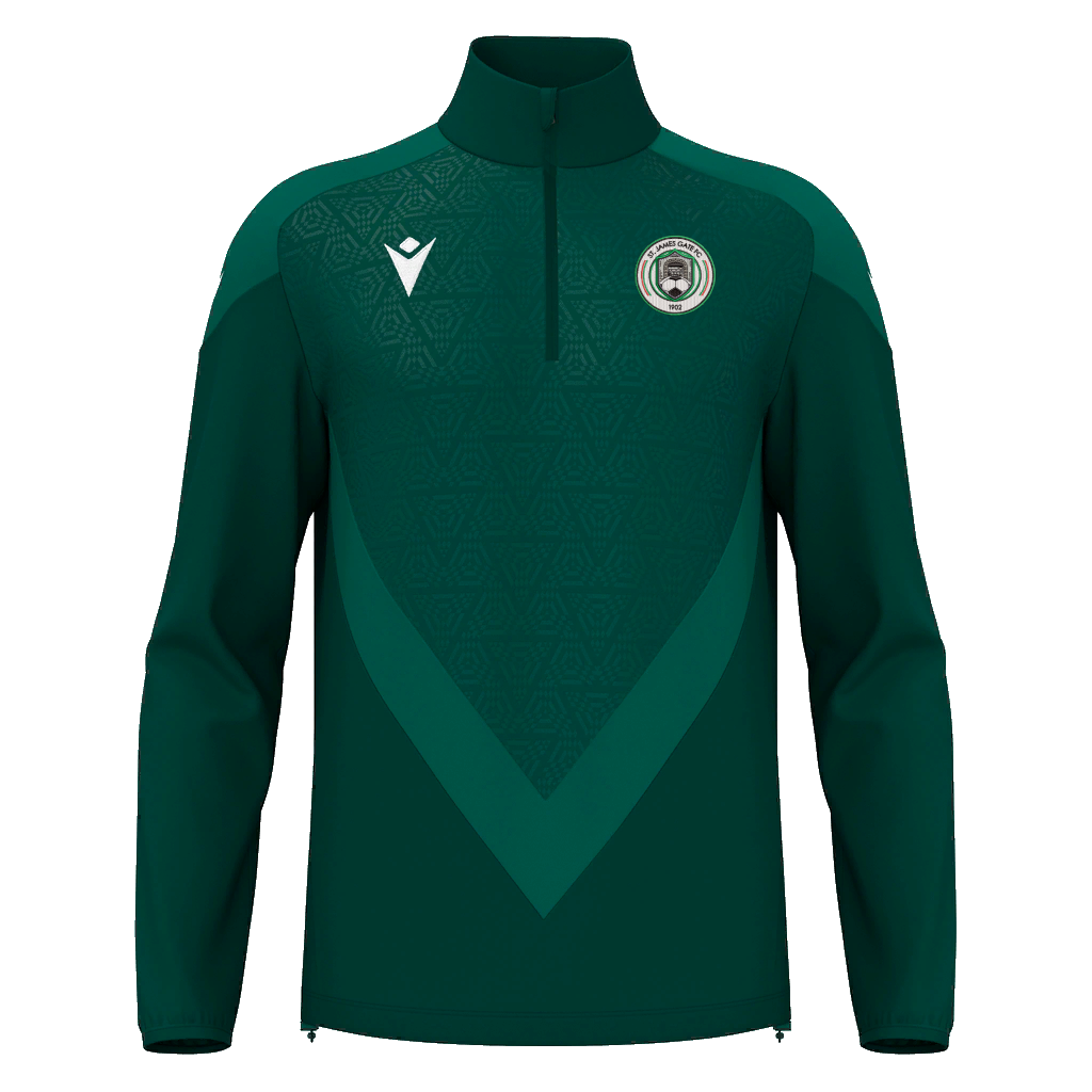 St James Gate FC Anduin 1/4 Zip Top Bottle Green