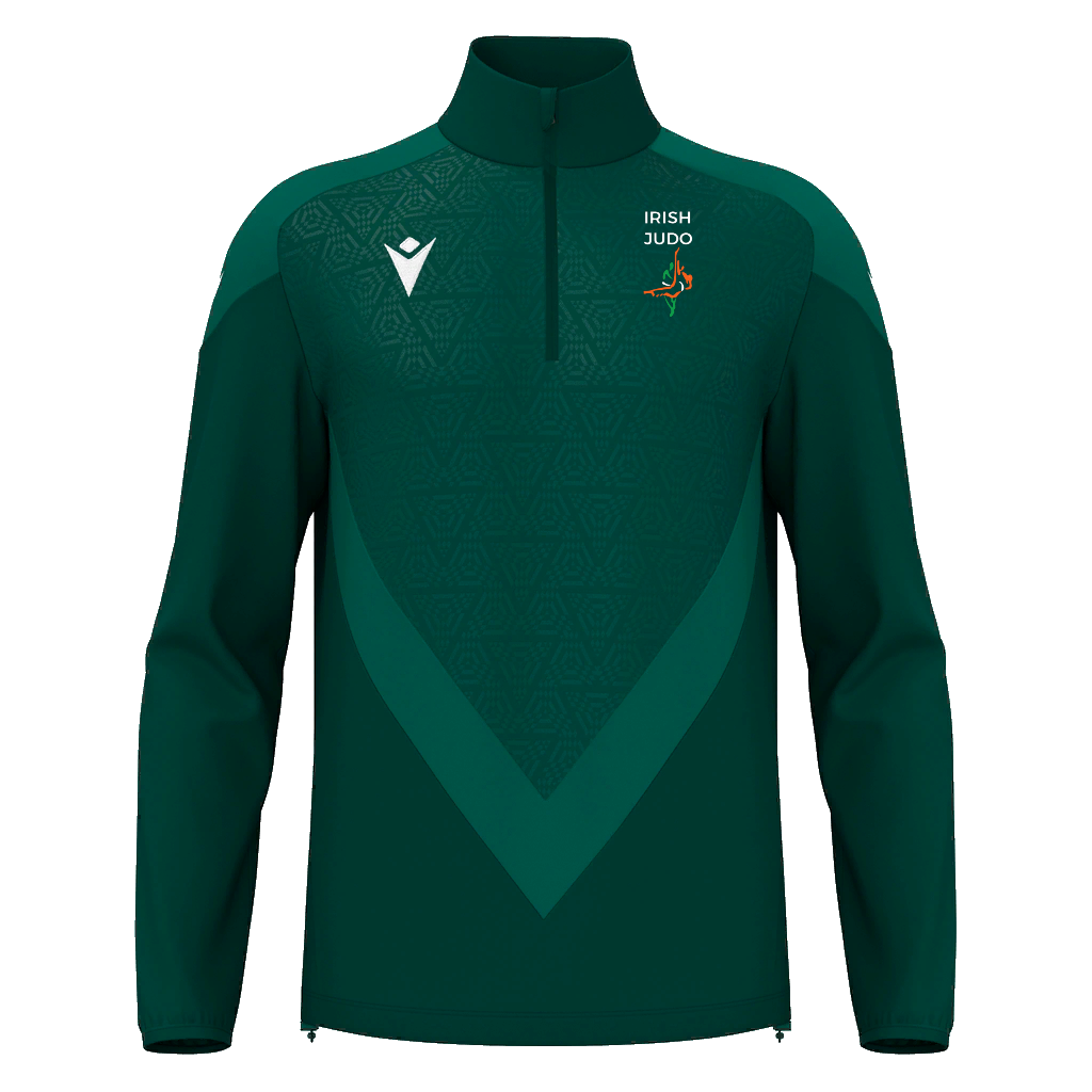 Irish Judo Anduin 1/4 Zip Top Green