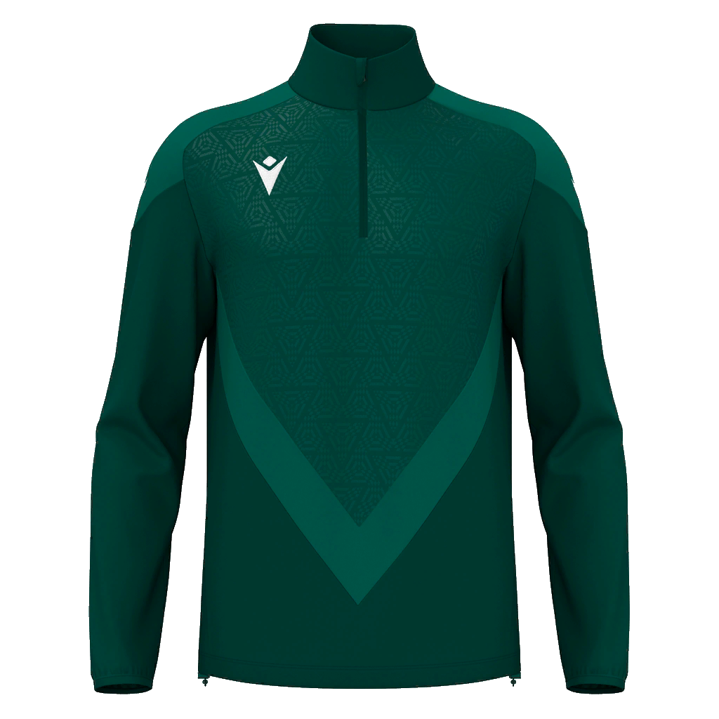 Referee Anduin 1/4 Zip Warm-up Top Bottle Green