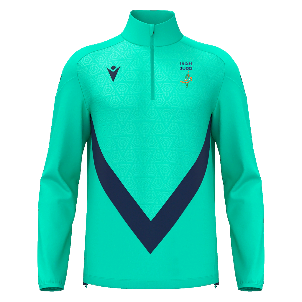 Irish Judo Anduin 1/4 Zip Top Turquoise