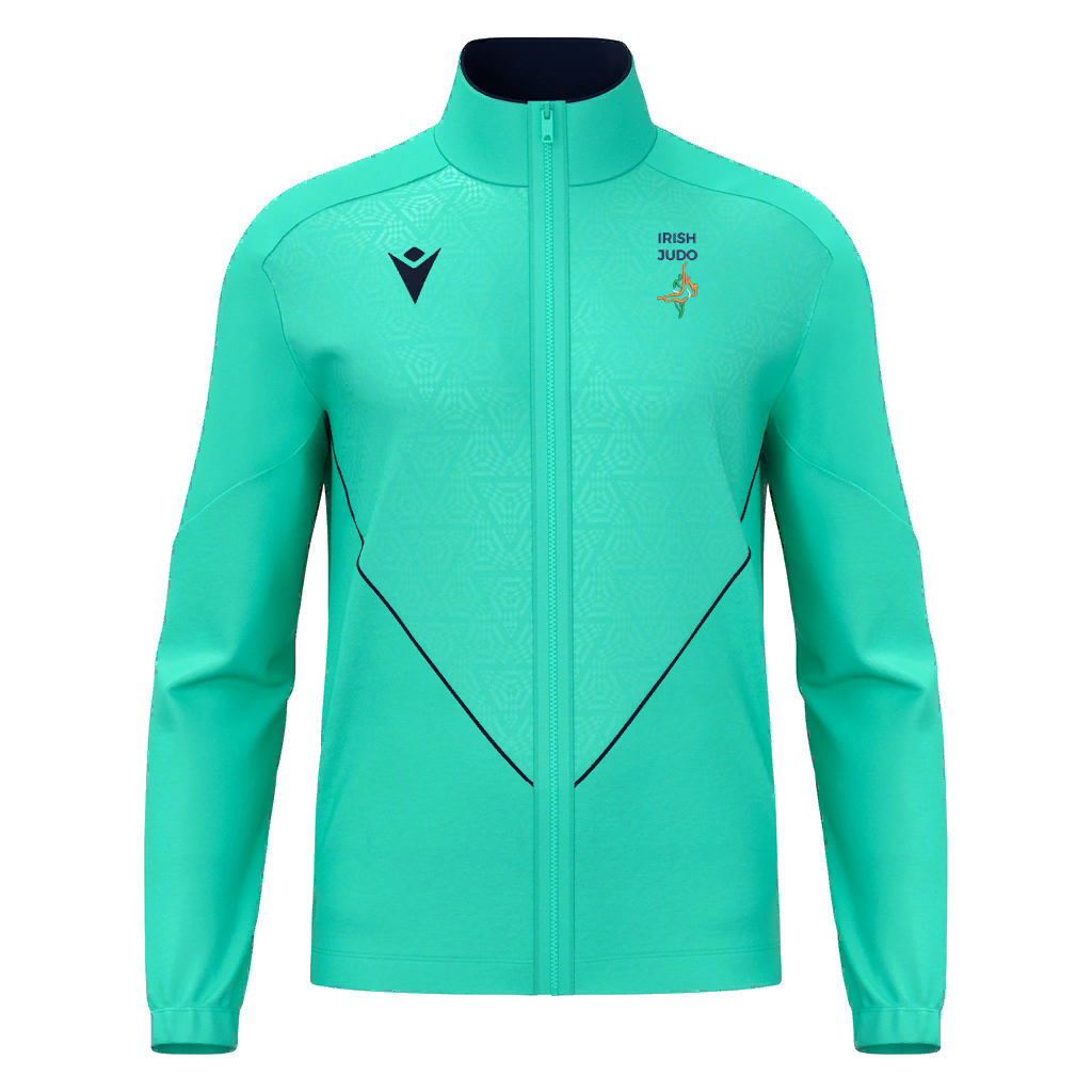 Irish Judo Poseidon Full Zip Top Turquoise